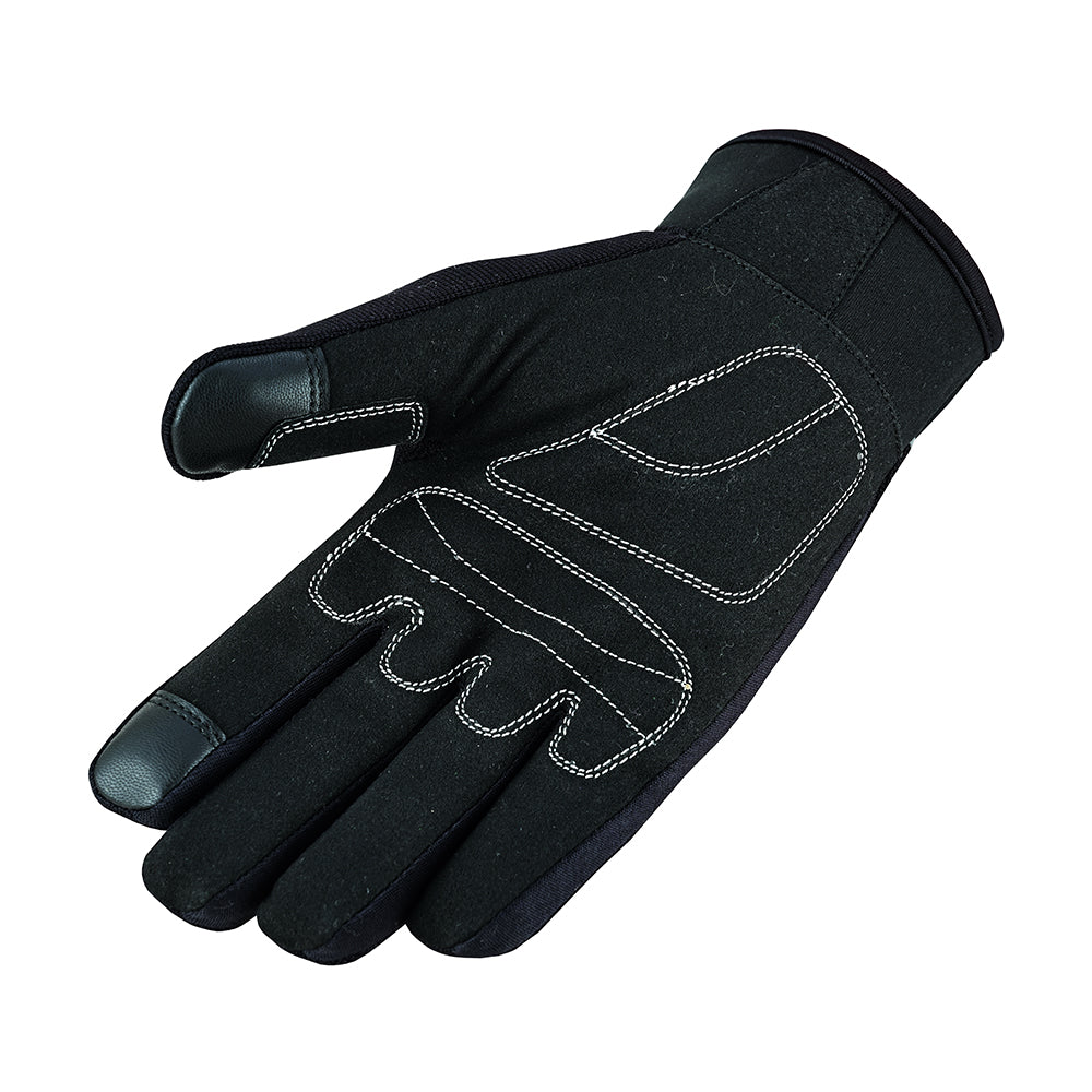 Premium Soft Motorcycle Gloves Full Black