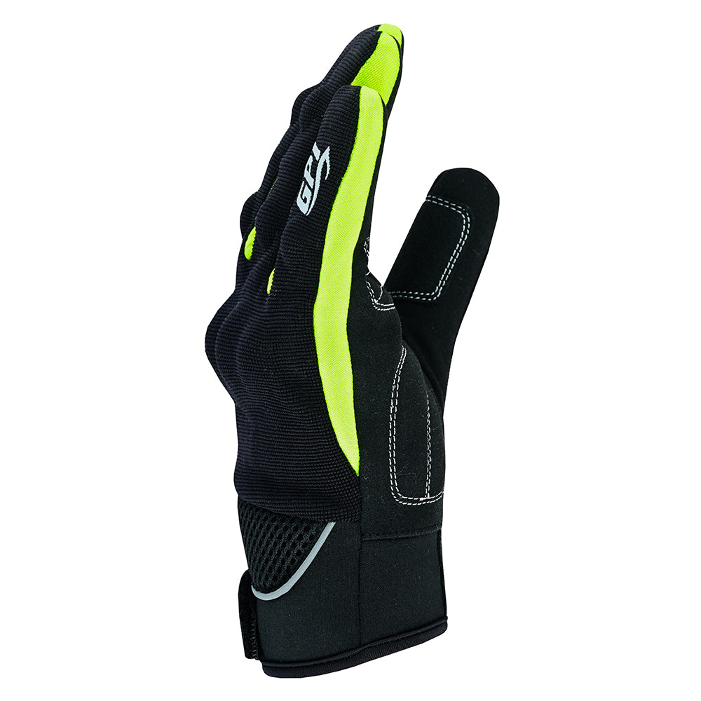 Premium Comfortable Motorcycle Flourosent/Black Gloves