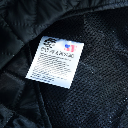 Women's Wind & Water Proof Motorcycle Jackets Full Black
