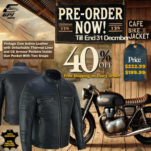 Why GPIMOTO Leather Motorcycle Jackets are a Must-Have for Rider