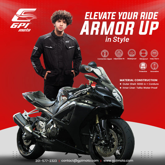 The Ultimate Guide to GPI Moto Black Motorcycle Jackets