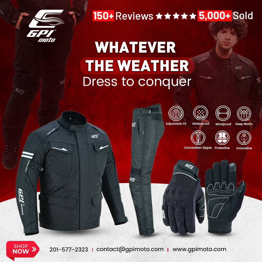 Gear Up with GPI Moto: High-Quality Motorcycle Jackets, Pants, and Gloves