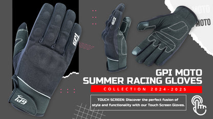 Premium Soft Motorcycle Full Black Gloves