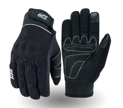 Premium Soft Motorcycle Full Black Gloves