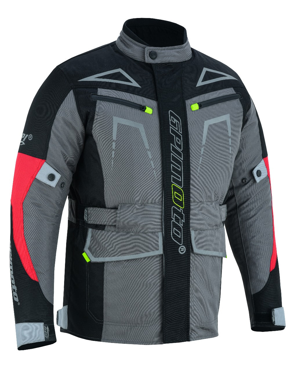 Soft Gray Moto Jacket 6028